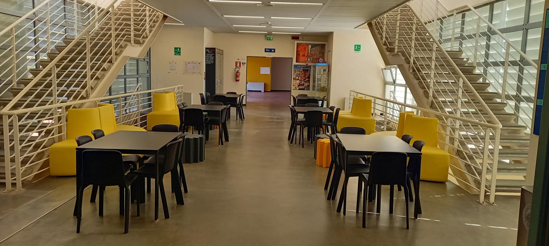 Saletta ricreativa adiacente al bar