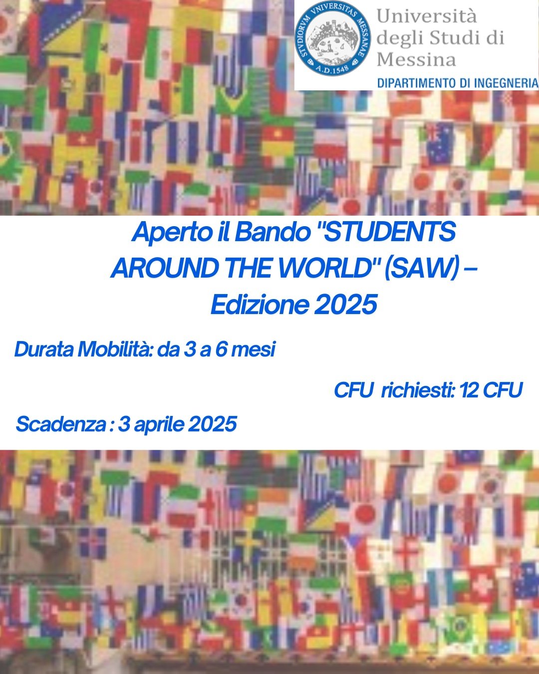 Bando STUDENTS AROUND THE WORLD Edizione 2025