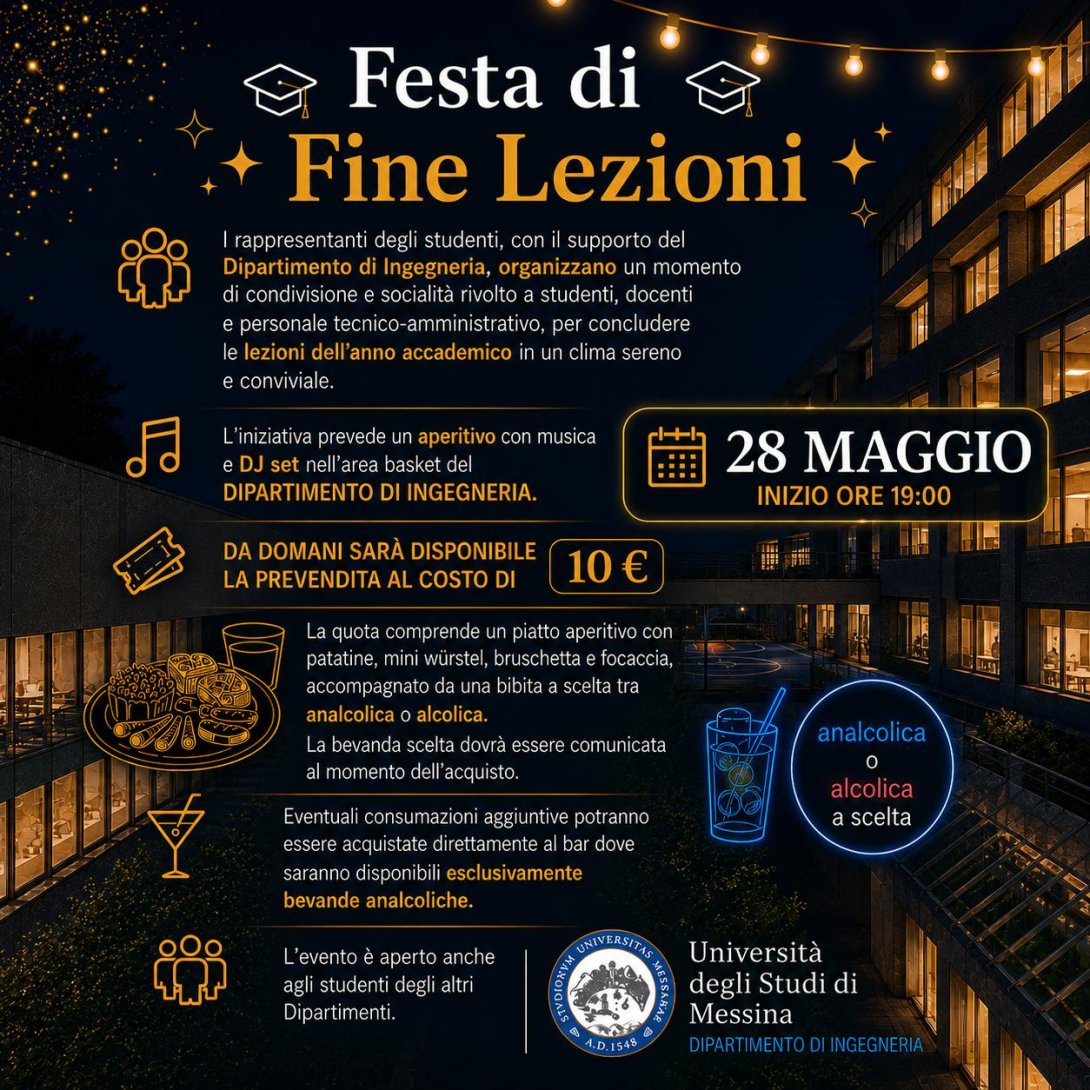 Festa di fine anno lezioni 2026